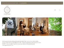 Tablet Screenshot of hairkuwayama.com